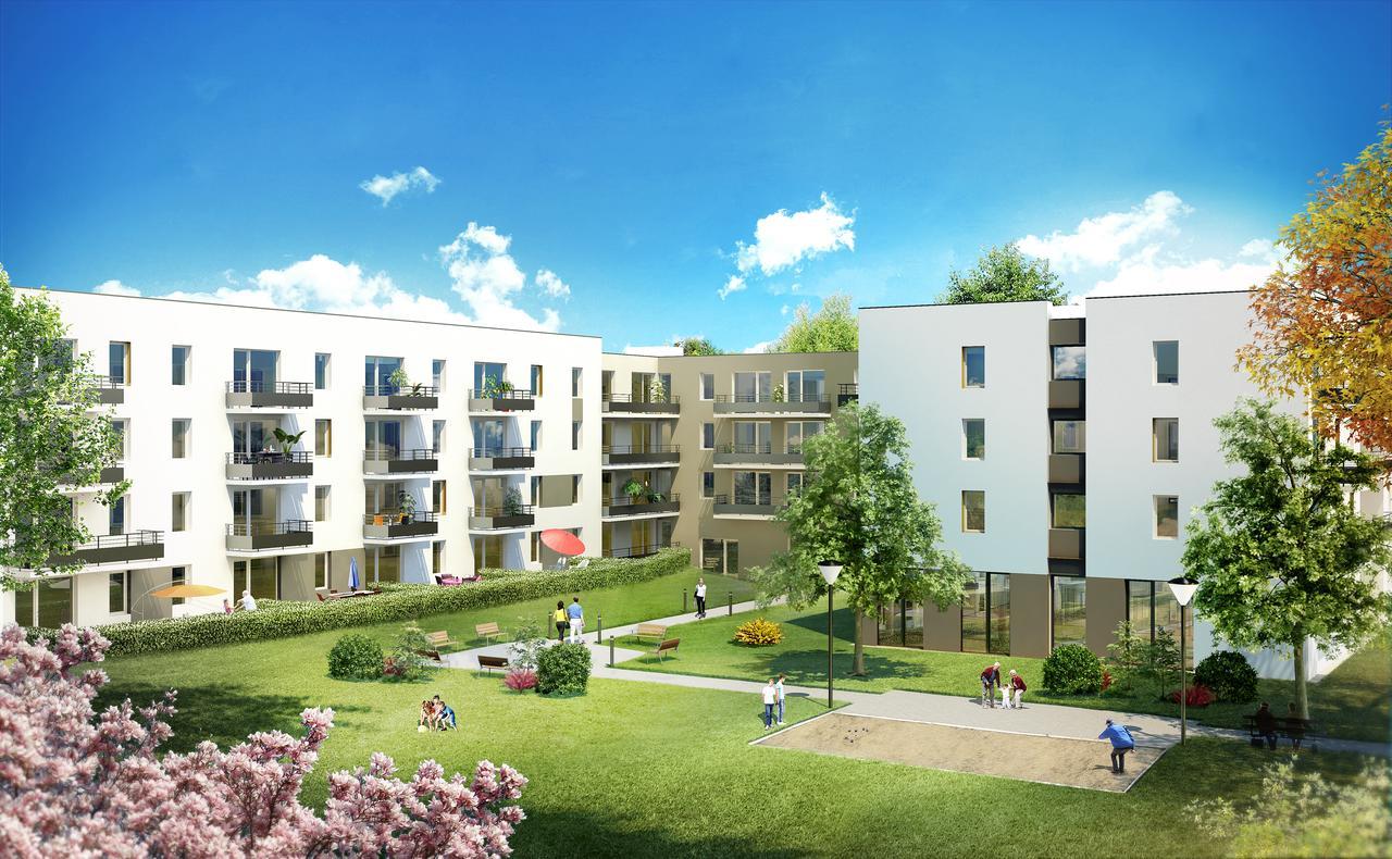 Domitys L'Organdi Aparthotel Kingersheim Eksteriør bilde